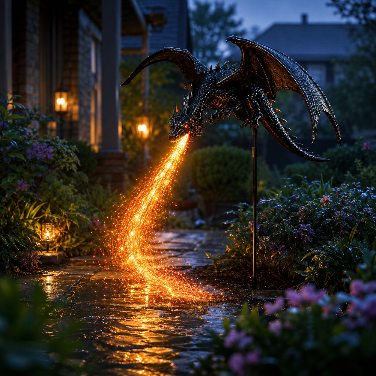🎁Solar Dragon Fire Garden Light