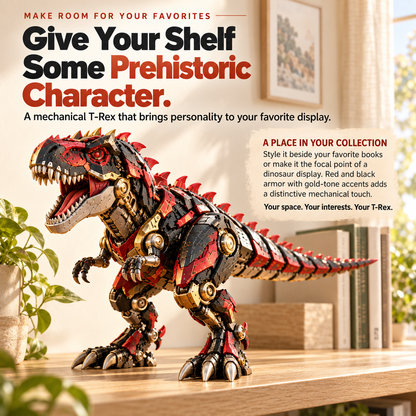 HOT SALE🔴🦖Mechanical T-Rex Egg | Transforming Dinosaur Figure