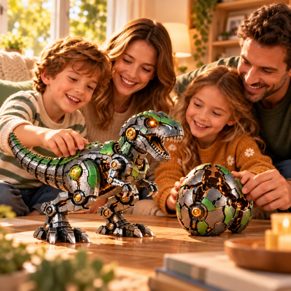 🦖🔥 Mechanical T-Rex Egg – From Mysterious Egg to Mighty Robotic Dinosaur! 🥚⚙️✨