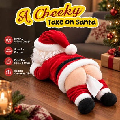 🎅🏻Funny Santa Butt Tissue Box