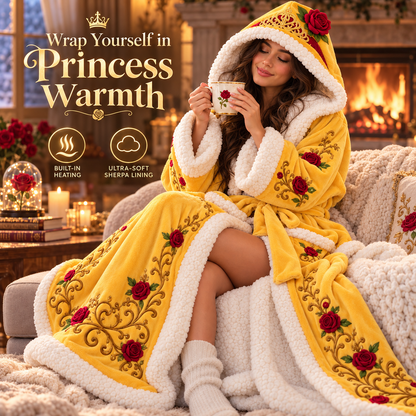 ✨ Princess Heated Robe - Wrap Yourself in Royal Warmth