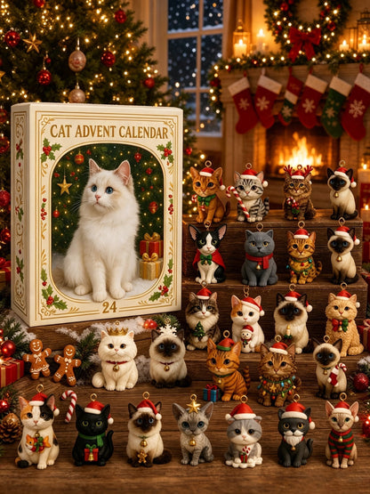 🎁 50% OFF Today 🎁 2026 Cat Advent Calendar – 24-Day Christmas Countdown Gift for Cat Lovers, Cat Owners & Friends