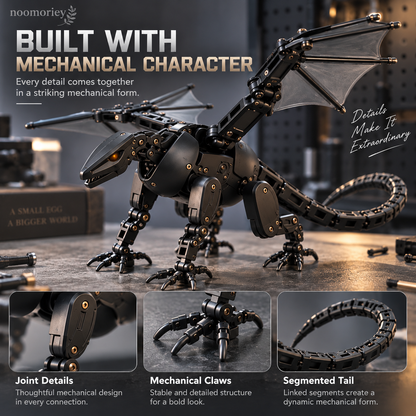 ✨🎁DragonMorph – Egg to Dragon Transforming Mechanical Toy